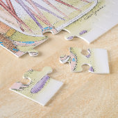 家マウスDesigns® -パズル ジグソーパズル (側面)