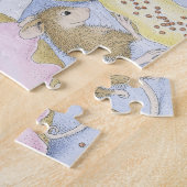 家マウスDesigns® -パズル ジグソーパズル (側面)