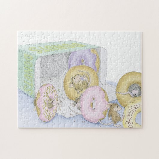 家マウスDesigns® -パズル ジグソーパズル (横)