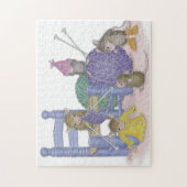 家マウスDesigns® -パズル ジグソーパズル (縦)