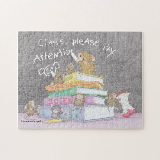 家マウスDesigns® -パズル ジグソーパズル (横)