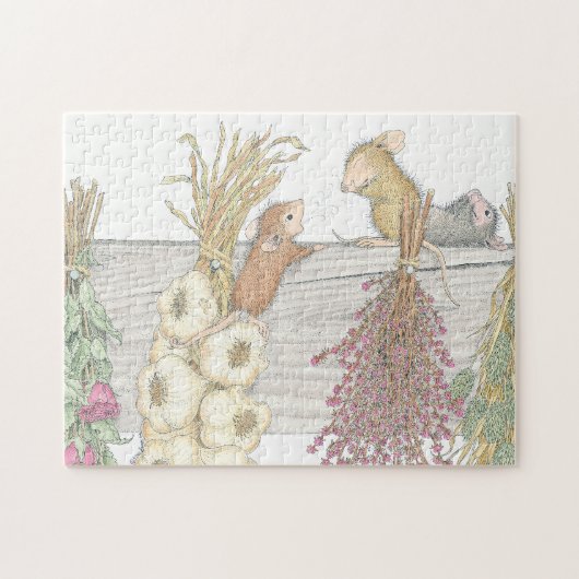 家マウスDesigns® -パズル ジグソーパズル (横)