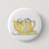 家マウスDesigns® -ピン 缶バッジ (正面)