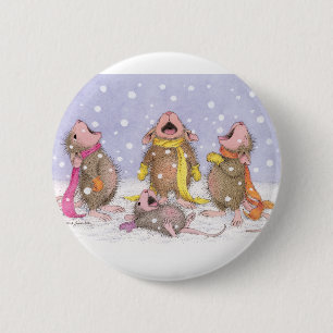 家マウスDesigns® -ピン 缶バッジ