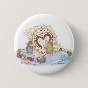 家マウスDesigns® -ピン 缶バッジ
