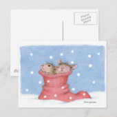 家マウスDesigns® ポストカード (正面/裏面)