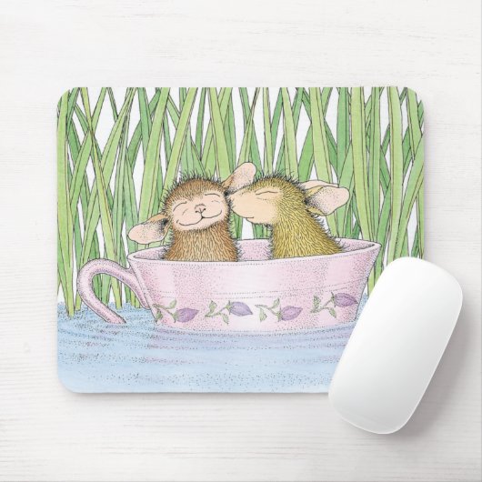 家マウスDesigns® - マウスパッド (マウス)