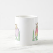 家マウスDesigns® -マグ コーヒーマグカップ (中央)