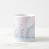 家マウスDesigns® -マグ コーヒーマグカップ (中央)