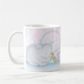 家マウスDesigns® -マグ コーヒーマグカップ (左)