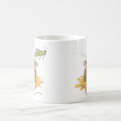 家マウスDesigns® -マグ コーヒーマグカップ (中央)