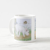 家マウスDesigns® -マグ コーヒーマグカップ (正面左)