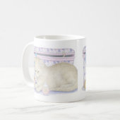 家マウスDesigns® -マグ コーヒーマグカップ (正面左)