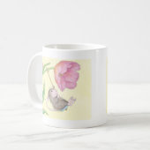 家マウスDesigns® -マグ コーヒーマグカップ (正面左)