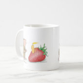家マウスDesigns® -マグ コーヒーマグカップ (正面左)