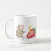 家マウスDesigns® -マグ コーヒーマグカップ (左)