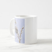 家マウスDesigns® -マグ コーヒーマグカップ (正面左)