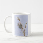 家マウスDesigns® -マグ コーヒーマグカップ (左)