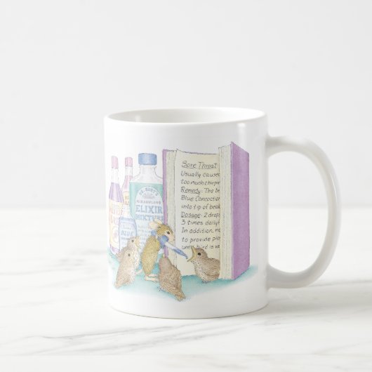 家マウスDesigns® -マグ コーヒーマグカップ (右)