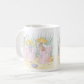 家マウスDesigns® -マグ コーヒーマグカップ (正面左)