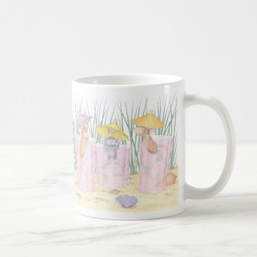 家マウスDesigns® -マグ コーヒーマグカップ (右)