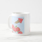 家マウスDesigns® -マグ コーヒーマグカップ (正面左)
