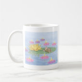 家マウスDesigns® -マグ コーヒーマグカップ (左)