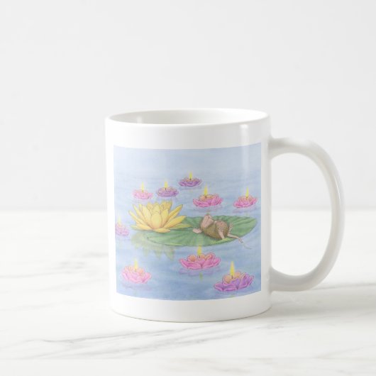 家マウスDesigns® -マグ コーヒーマグカップ (右)