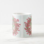 家マウスDesigns® -マグ コーヒーマグカップ (中央)