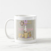 家マウスDesigns® -マグ コーヒーマグカップ (左)