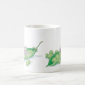 家マウスDesigns® -マグ コーヒーマグカップ (中央)
