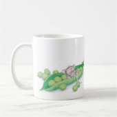 家マウスDesigns® -マグ コーヒーマグカップ (左)