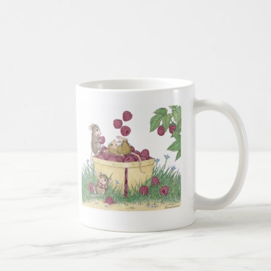 家マウスDesigns® -マグ コーヒーマグカップ (右)