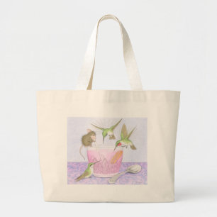 家マウスDesigns® - ラージトートバッグ