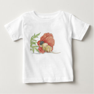 家マウスDesigns® -衣類 ベビーTシャツ