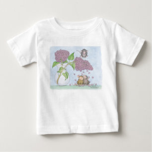 家マウスDesigns® -衣類 ベビーTシャツ