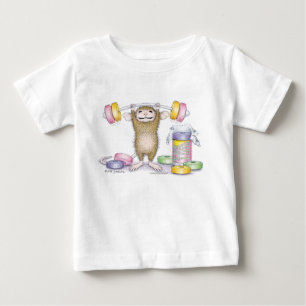 家マウスDesigns® -衣類 ベビーTシャツ