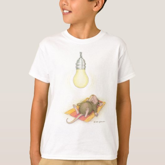 家マウスDesigns® -衣類 Tシャツ (正面)