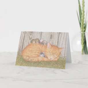 家マウスDesigns® - Notecards カード