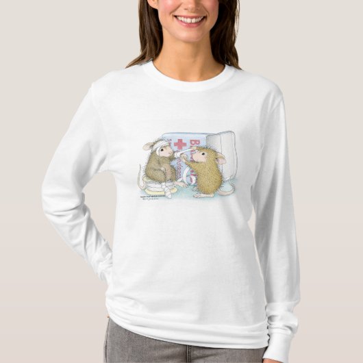 家マウスDesigns® - Tシャツ (正面)