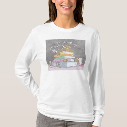家マウスDesigns® - Tシャツ (正面)