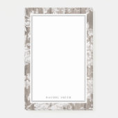 家モダンのパーソナライズされた宿札 ポストイット (正面)