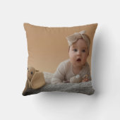 家モダンパーソナライズされた向けギフト クッション (裏面)