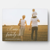 家モダンミニマルは家族が完全な写真を撮っている場所 フォトプラーク (正面)