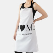 家モダンミニマル家族のギフパーソナライズされたト エプロン (インサイチュ)