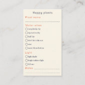 家モダン植気に物案内店の注文 エンクロージャーカード (裏面)