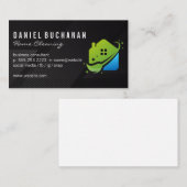 家モダン清掃用ブロムロゴ 名刺 (正面/裏面)