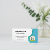 家モダン 名刺 (スタンド正面)