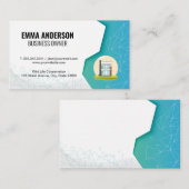 家モダン 名刺 (正面/裏面)