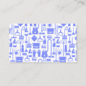 家ユニーク守青パターン清掃サービス 名刺 (裏面)